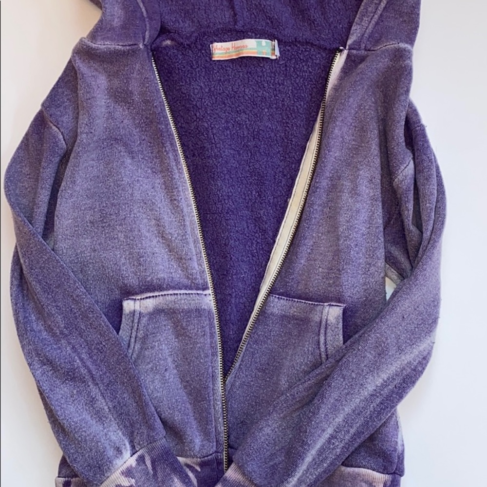 Vintage Havana Girls Purple Zip up